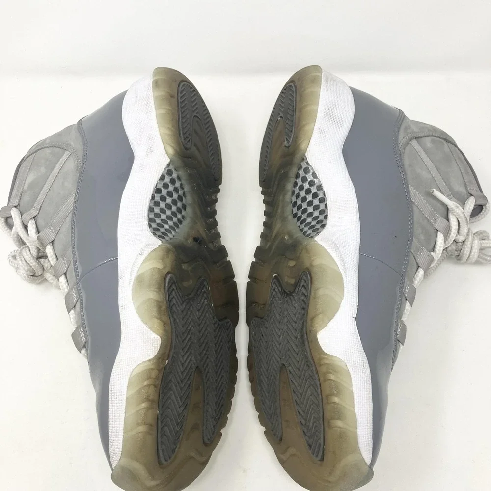 Jordan 11 Retro Cool Grey Shoes Mens Size 10 Gray Basketball Sneakers CT8012-005